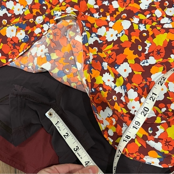 Outdoor Voices Exercise Skort in Paprika Blooms - Picture 6 of 7